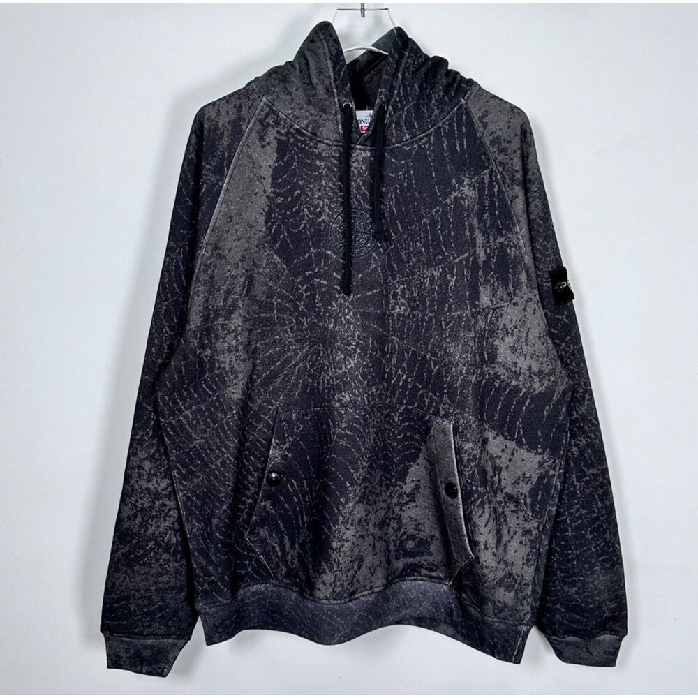 SUPREME x STONE ISLAND 23FW FELPA HOODED SWEATSHIRT